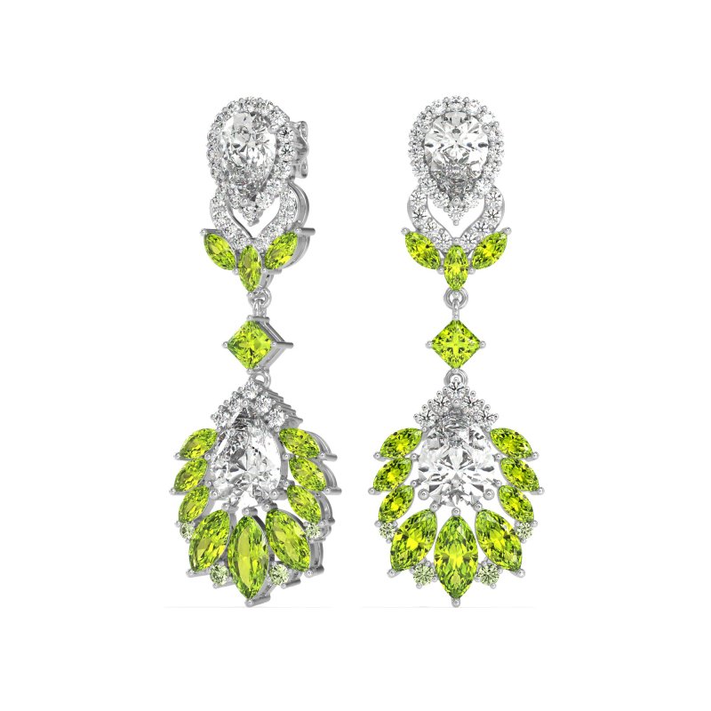 Antique Chandelier Drop Earrings