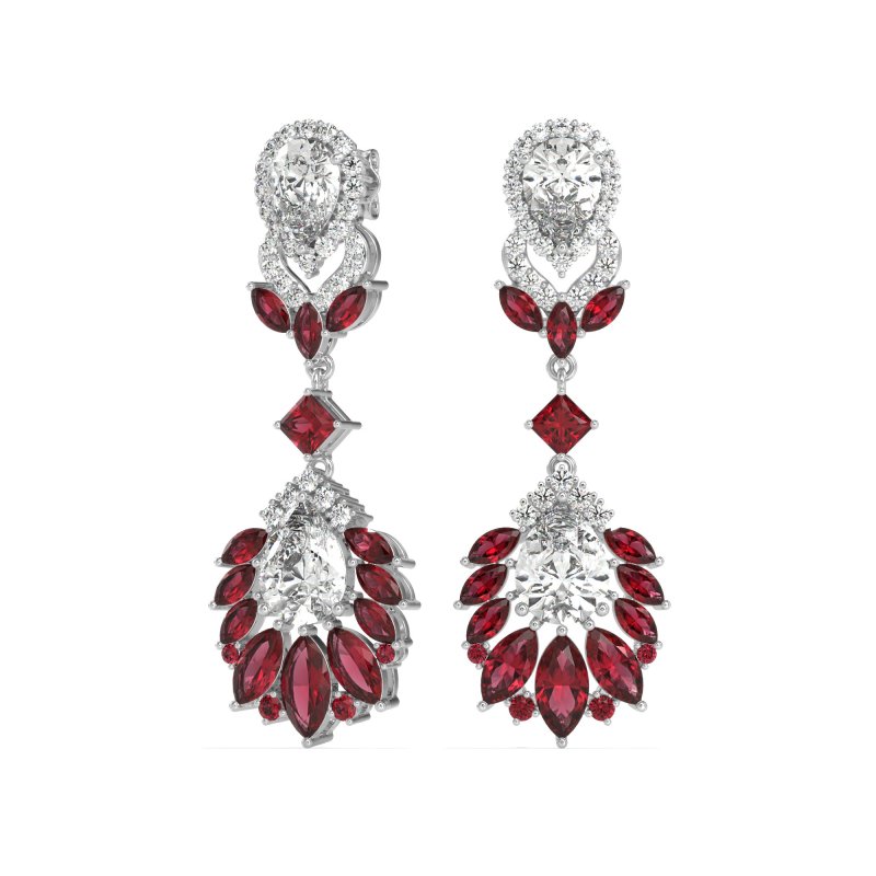 Antique Chandelier Drop Earrings