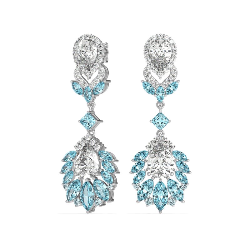 Antique Chandelier Drop Earrings