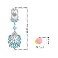 Antique Chandelier Drop Earrings