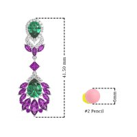Antique Chandelier Drop Earrings