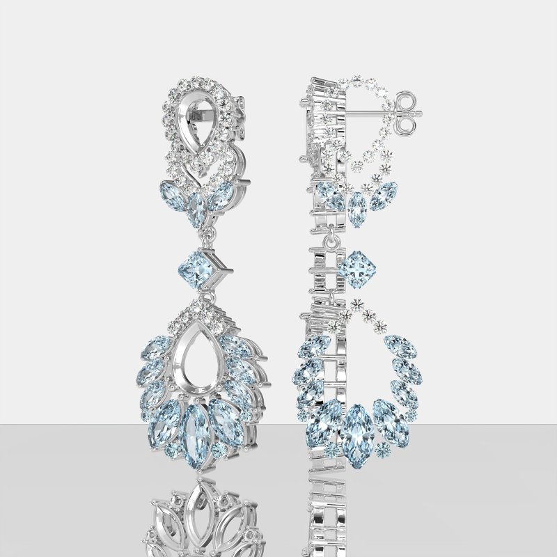 Antique Chandelier Drop Earrings