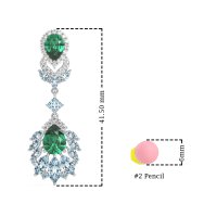 Antique Chandelier Drop Earrings