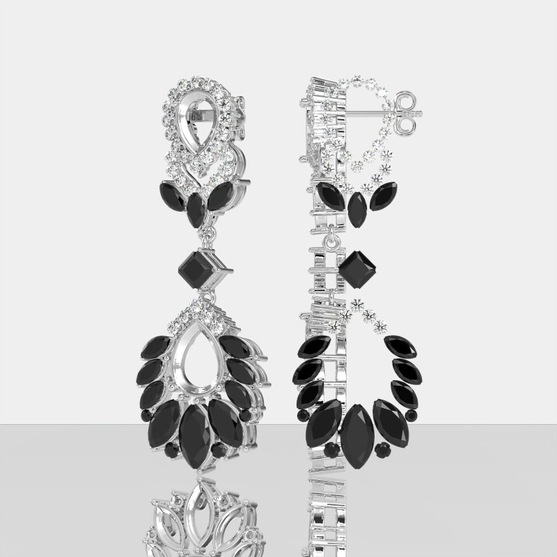 Antique Chandelier Drop Earrings