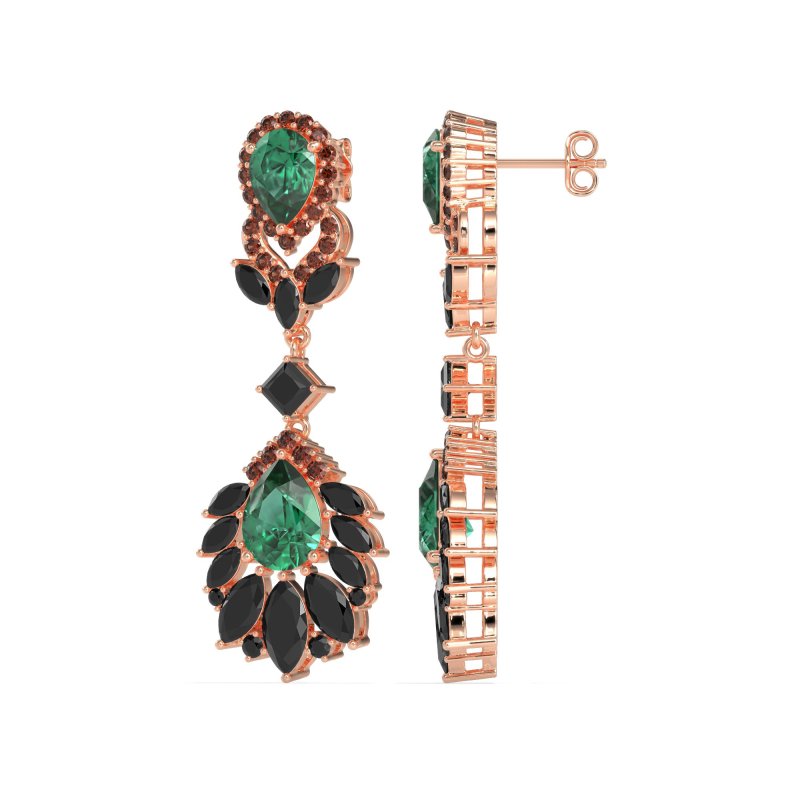 Antique Chandelier Drop Earrings