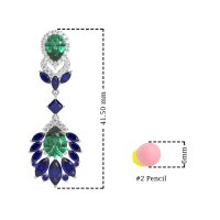 Antique Chandelier Drop Earrings