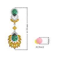 Antique Chandelier Drop Earrings