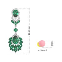 Antique Chandelier Drop Earrings