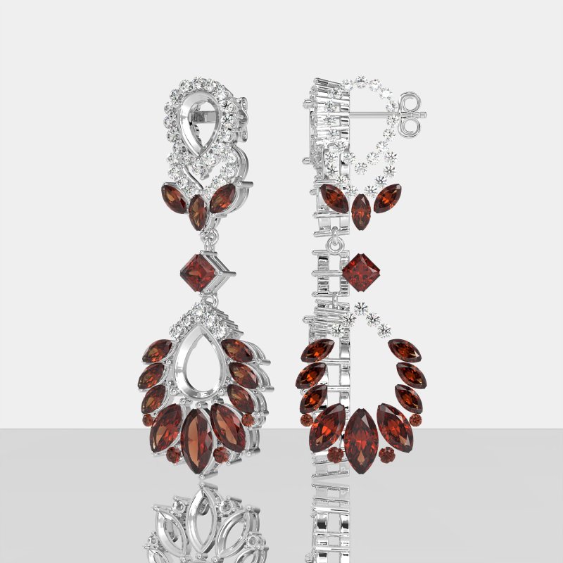 Antique Chandelier Drop Earrings