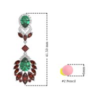 Antique Chandelier Drop Earrings
