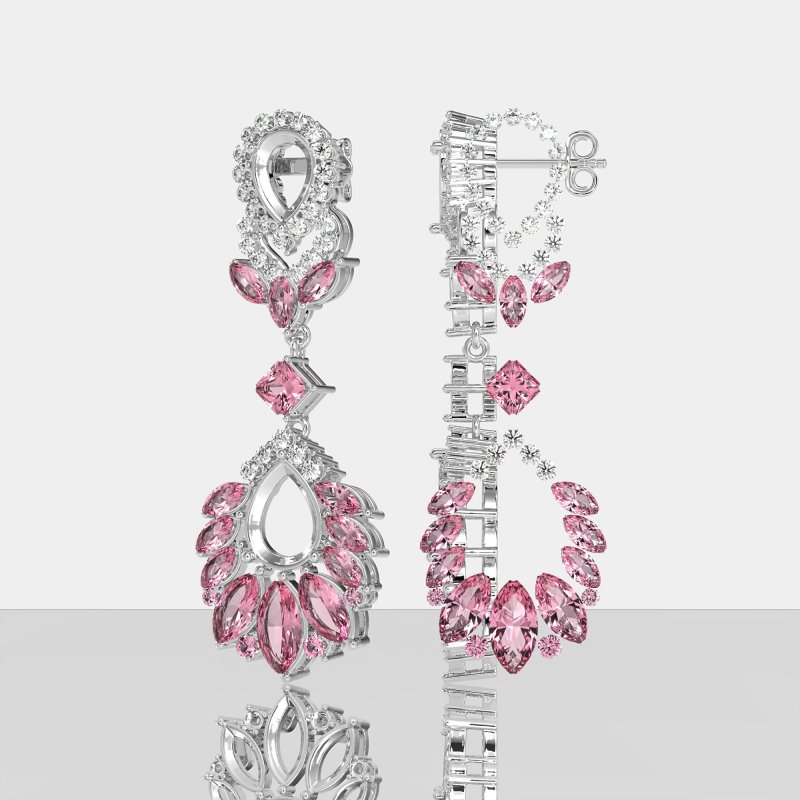 Antique Chandelier Drop Earrings