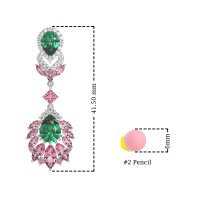 Antique Chandelier Drop Earrings
