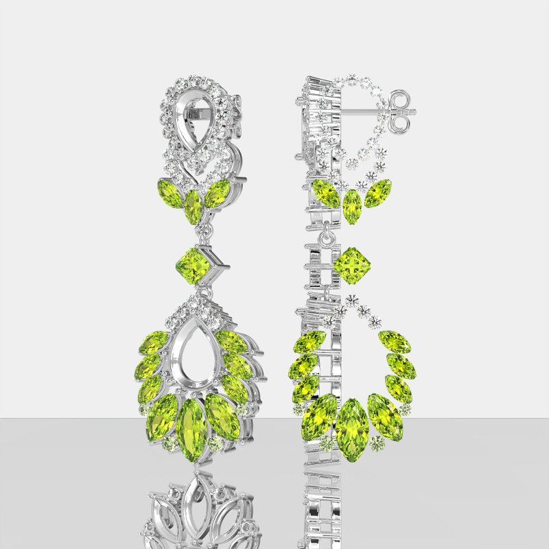 Antique Chandelier Drop Earrings