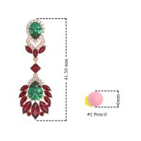 Antique Chandelier Drop Earrings