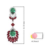 Antique Chandelier Drop Earrings