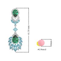 Antique Chandelier Drop Earrings