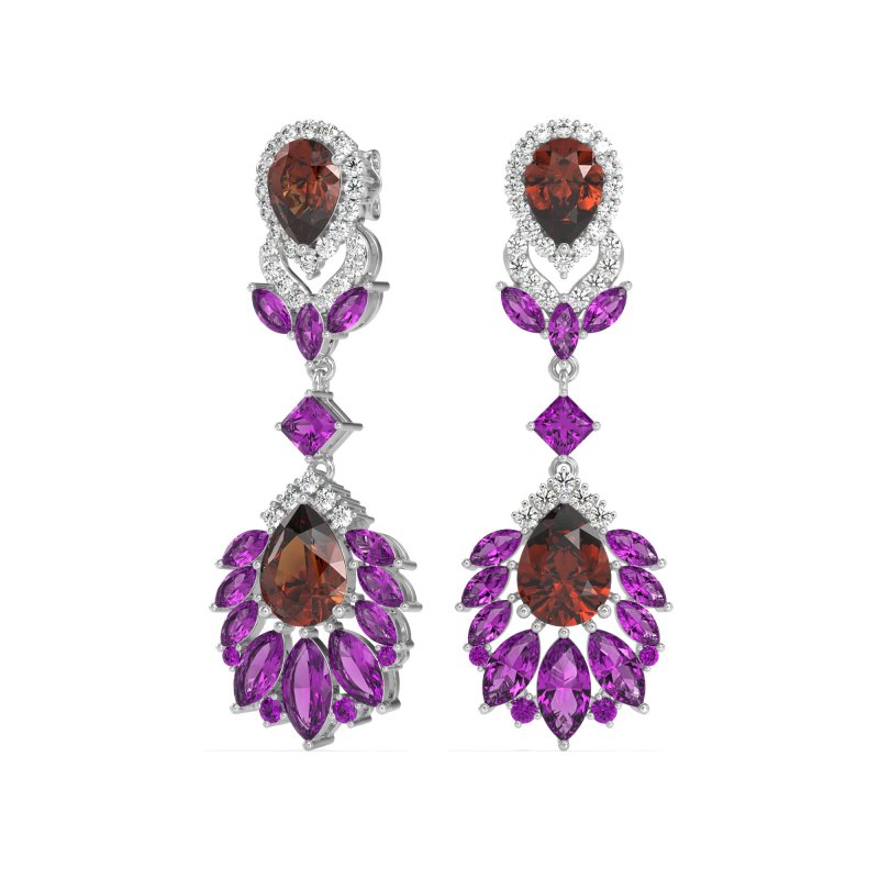 Antique Chandelier Drop Earrings