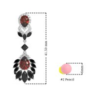 Antique Chandelier Drop Earrings