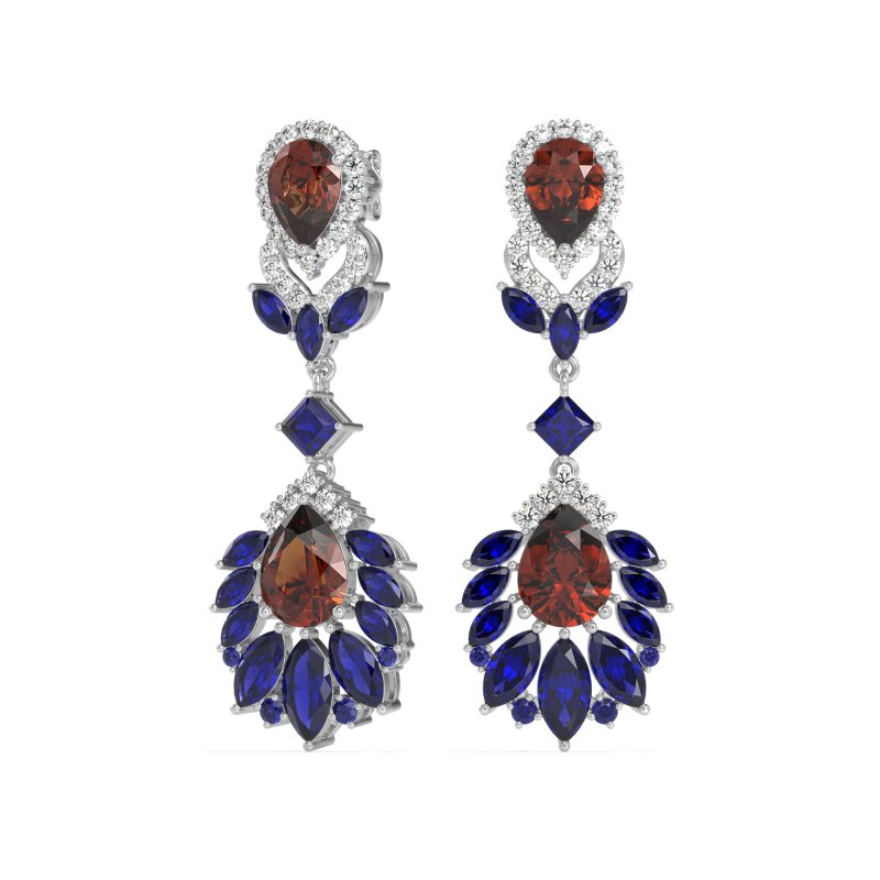 Antique Chandelier Drop Earrings