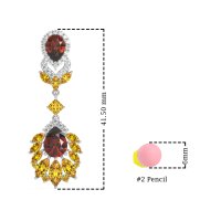 Antique Chandelier Drop Earrings
