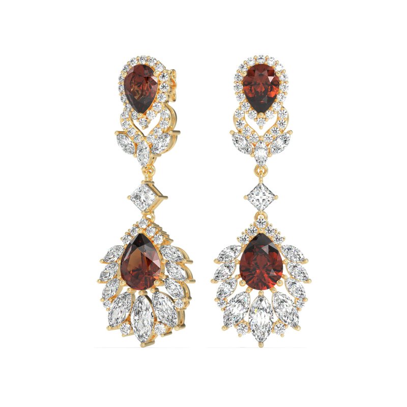 Antique Chandelier Drop Earrings