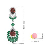Antique Chandelier Drop Earrings