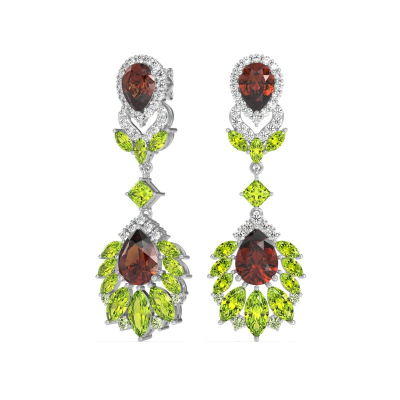 Antique Chandelier Drop Earrings