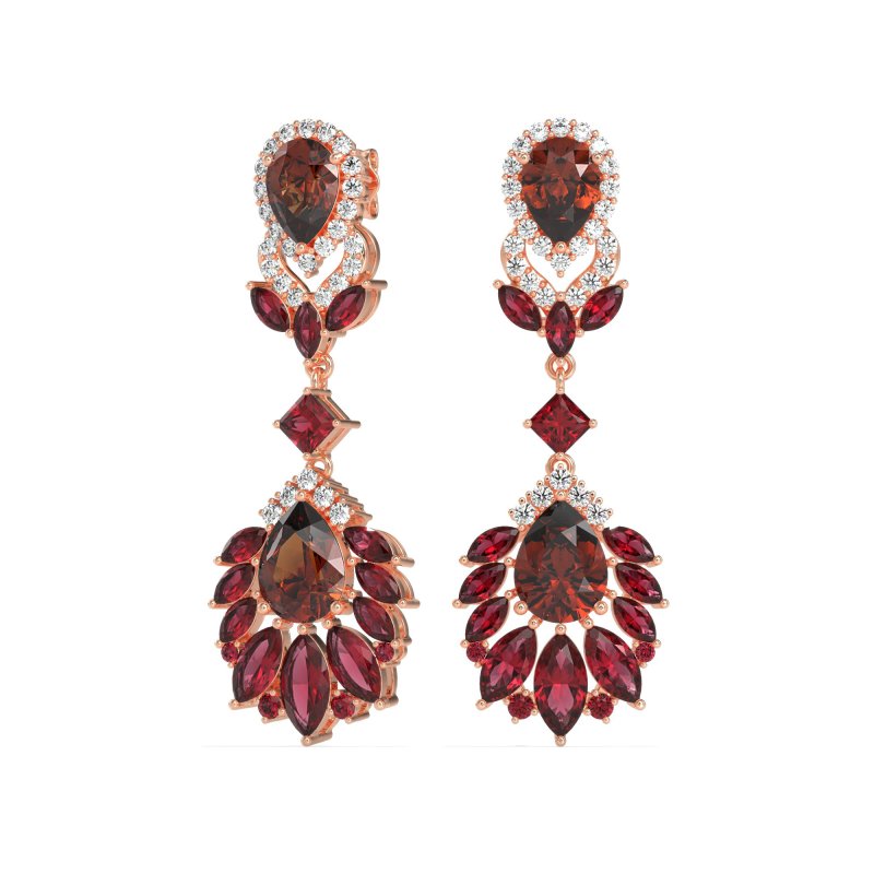 Antique Chandelier Drop Earrings