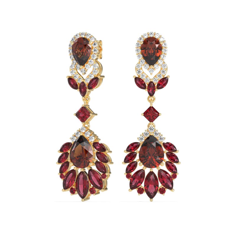 Antique Chandelier Drop Earrings