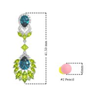 Antique Chandelier Drop Earrings