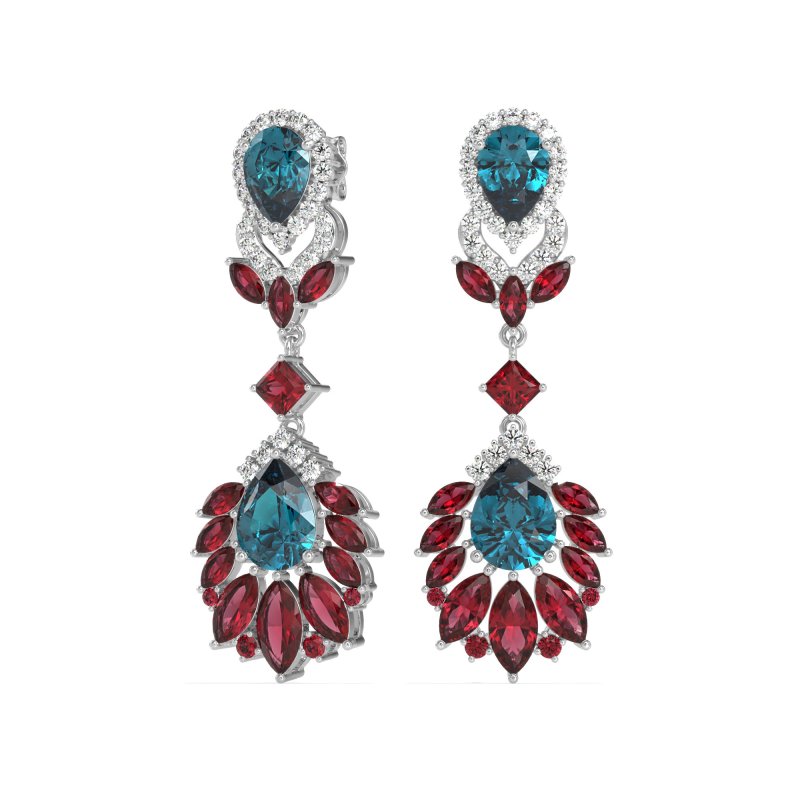 Antique Chandelier Drop Earrings