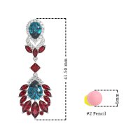 Antique Chandelier Drop Earrings