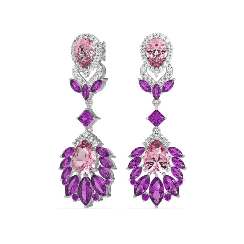 Antique Chandelier Drop Earrings