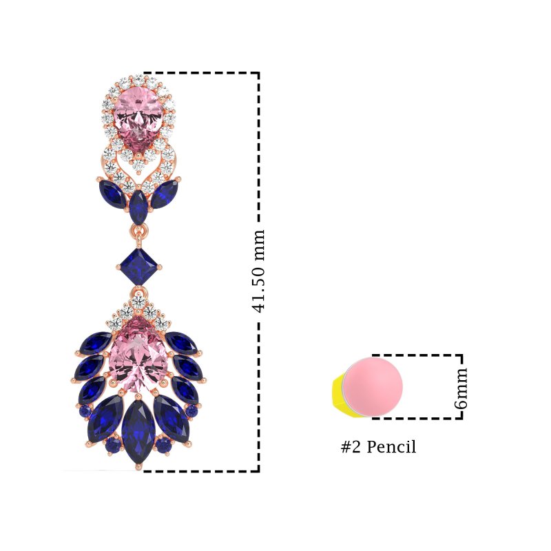 Antique Chandelier Drop Earrings