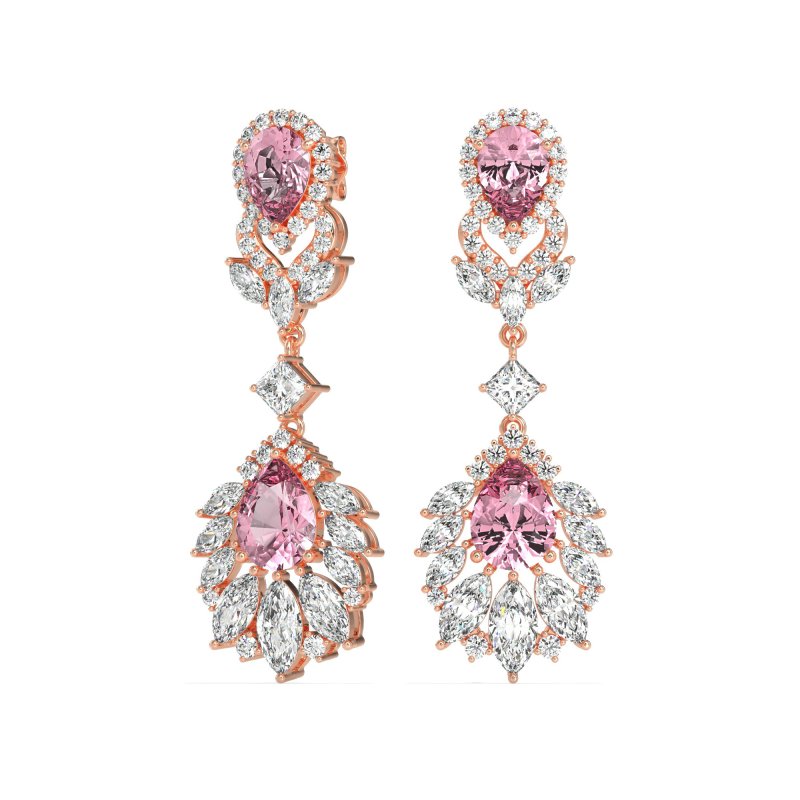 Antique Chandelier Drop Earrings