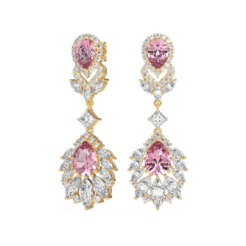 Antique Chandelier Drop Earrings