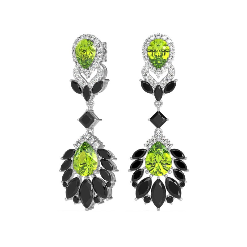 Antique Chandelier Drop Earrings