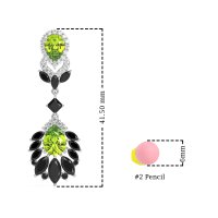 Antique Chandelier Drop Earrings