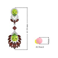 Antique Chandelier Drop Earrings