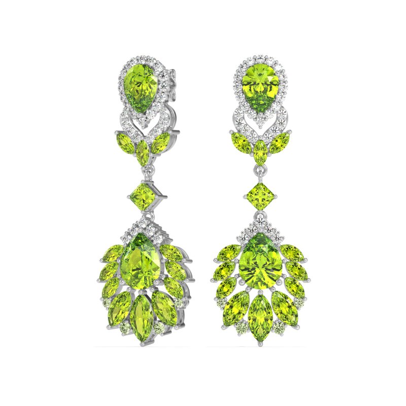 Antique Chandelier Drop Earrings