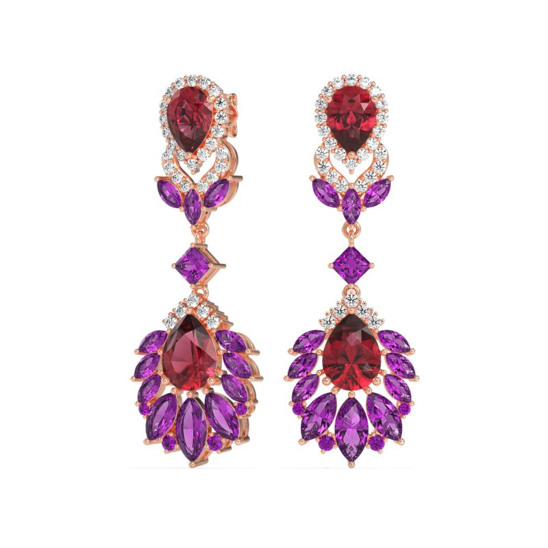 Antique Chandelier Drop Earrings