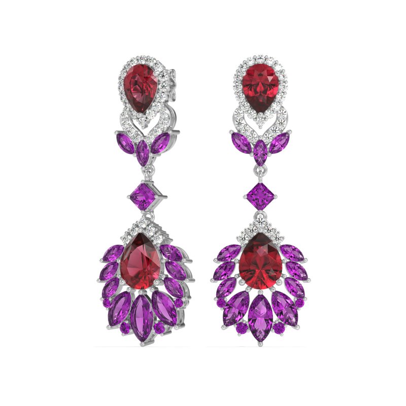 Antique Chandelier Drop Earrings
