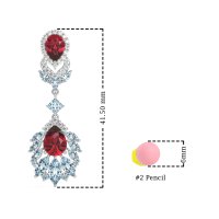 Antique Chandelier Drop Earrings