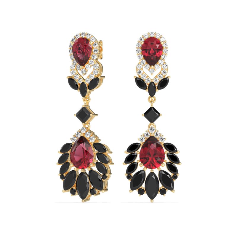 Antique Chandelier Drop Earrings