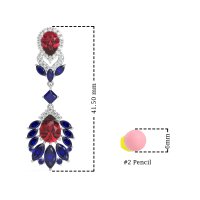 Antique Chandelier Drop Earrings