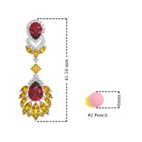 Antique Chandelier Drop Earrings