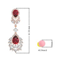 Antique Chandelier Drop Earrings