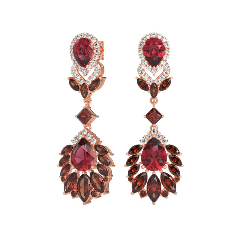 Antique Chandelier Drop Earrings