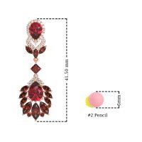 Antique Chandelier Drop Earrings