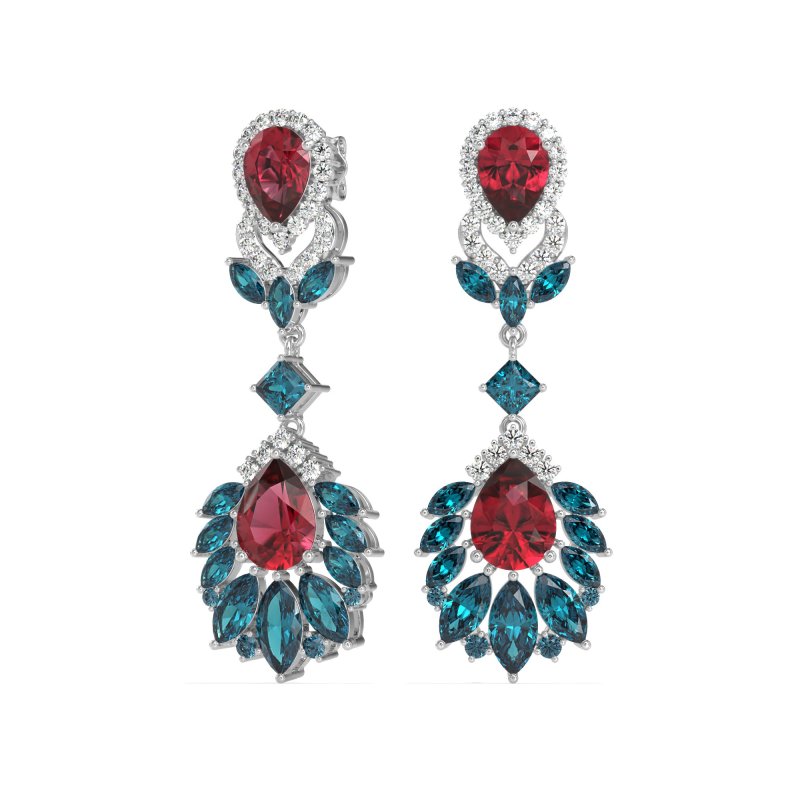 Antique Chandelier Drop Earrings